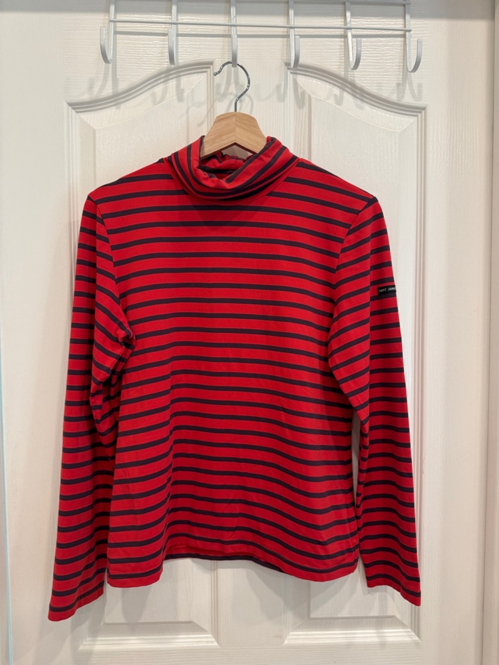 St. James ourel striped turtleneck long sleeve